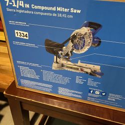 7 1/4 Inch Compound Miter Saw