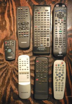 Pick a remote control and make a reasonable offer.