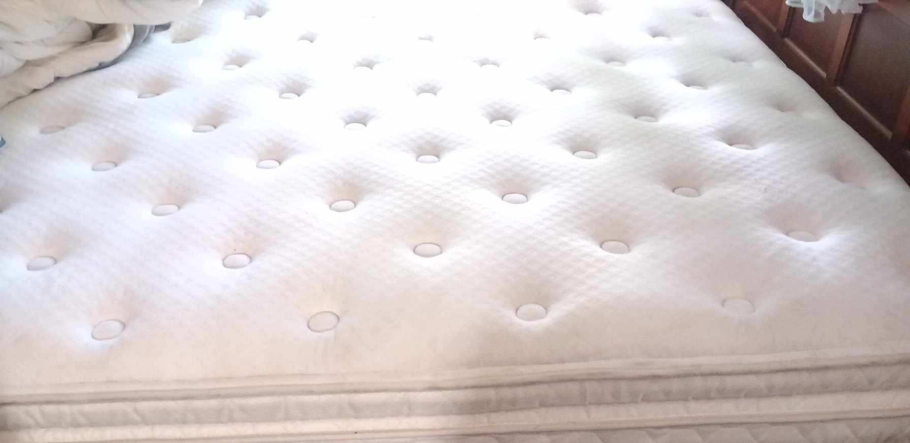 queen mattress and boxspring 200.00