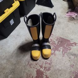 Firefighting Boots - Thorogood Hellfire Structural And Hazmat
