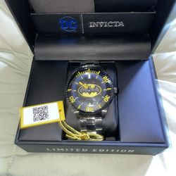 Invicta Limited Edition Batman Watch 