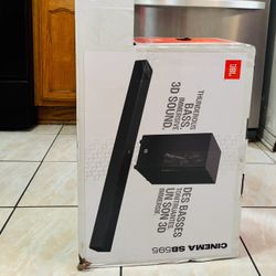 JBL Cinema (SB595) 3.1 Soundbar System ≠ Wireless Subwoofer | Dolby Digital | Bluetooth Streaming | Home Theater Audio