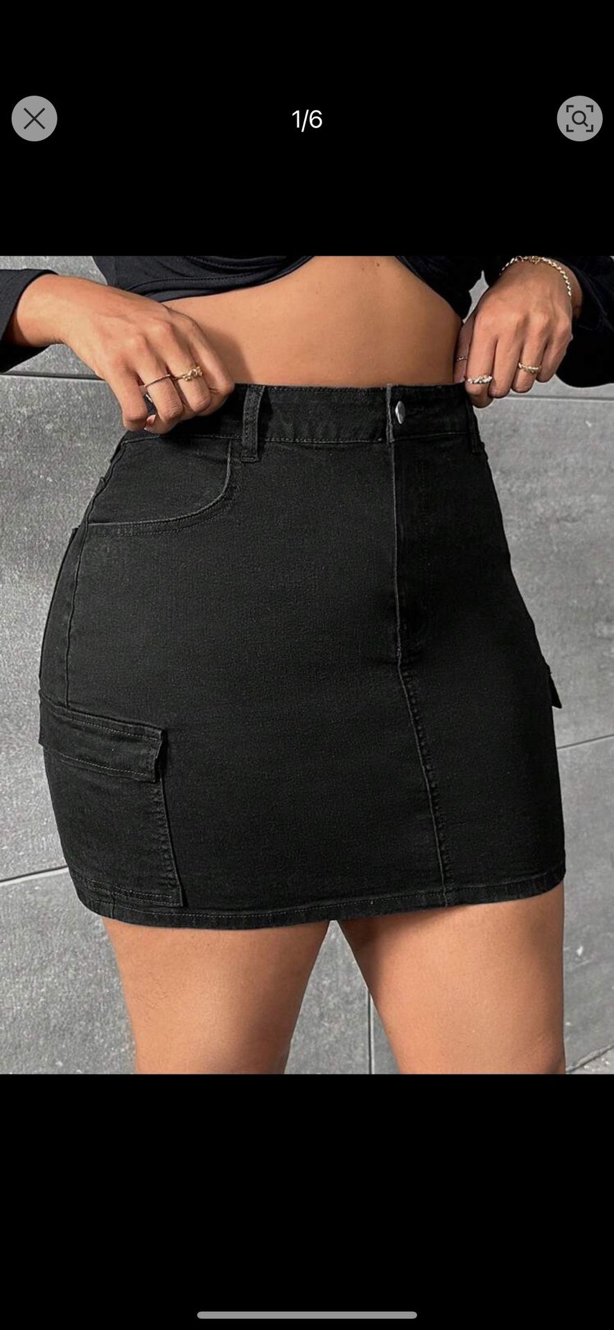 Shein Denim Skirt