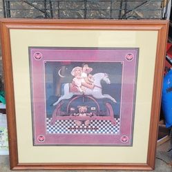 Nice Framed Children's Themed Print