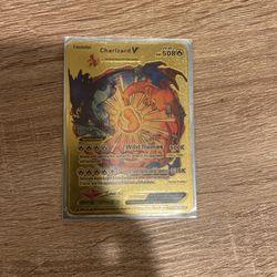 Golden Cool Art Charizard V