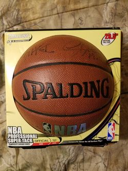Dallas Mavericks autographed basketball