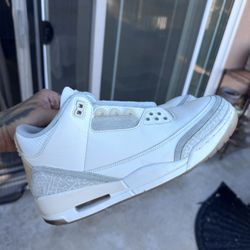 Nike air Jordan 3s Ivory