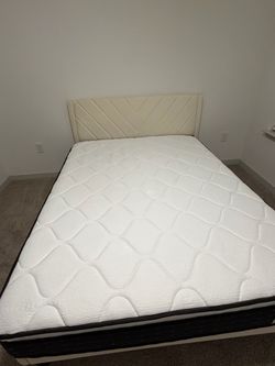 Brand New Full size bed frame and Mattress