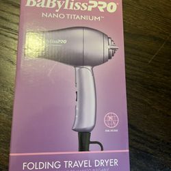 Babyliss Travel Blow Dryer In Box