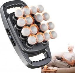 16 Head Massage Gun, Deep Tissue Massage Gun, 3 Modes 30 Adjustable Gears for Muscle Soreness Relief Workers