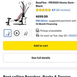 BowFlex PR1000