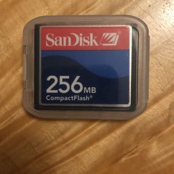 SanDisk 256MB CompactFlash