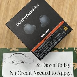 Samsung Galaxy Buds 2 Pro Wireless Headphones New - Payments Available - Pay $1 Down To take It home