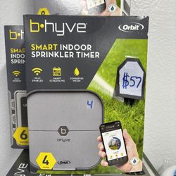 b-hyve 4 Zone Smart Sprinkler Timer.