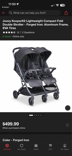Joovy Kooper x2 Double Stroller