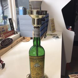 Vintage “Cutty Sark” Scotch Bottle Lamp