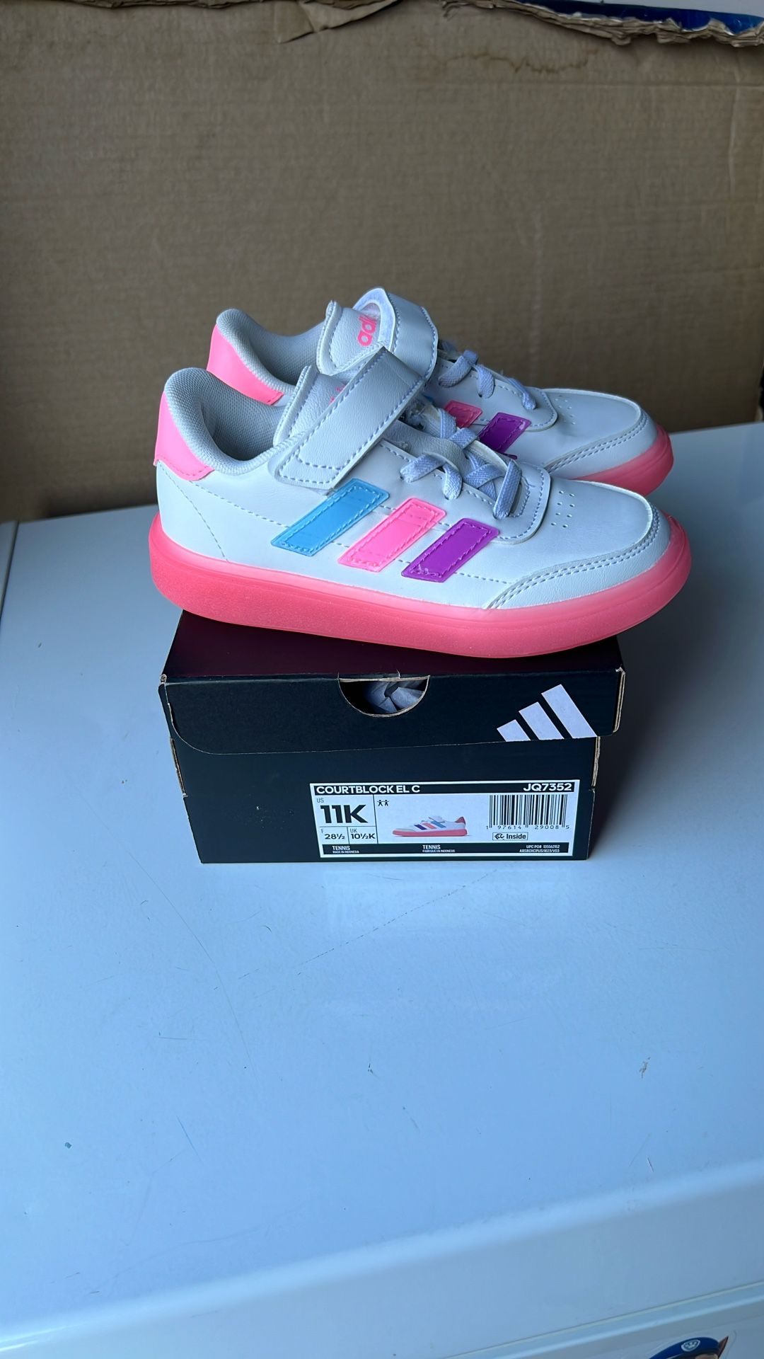 Adidas Courtblock EL C Size 11K