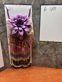 Hand Beaded Mini Bag A-125