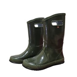 Green Bogs Rain Boots