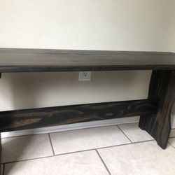 Walnut Wood Bench