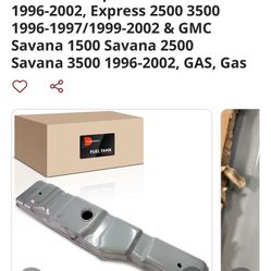 OBO want gone! Gas tank for Chevy and gmc vans