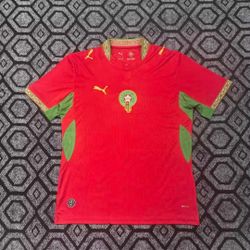 New Red Morocco 2026 Jersey