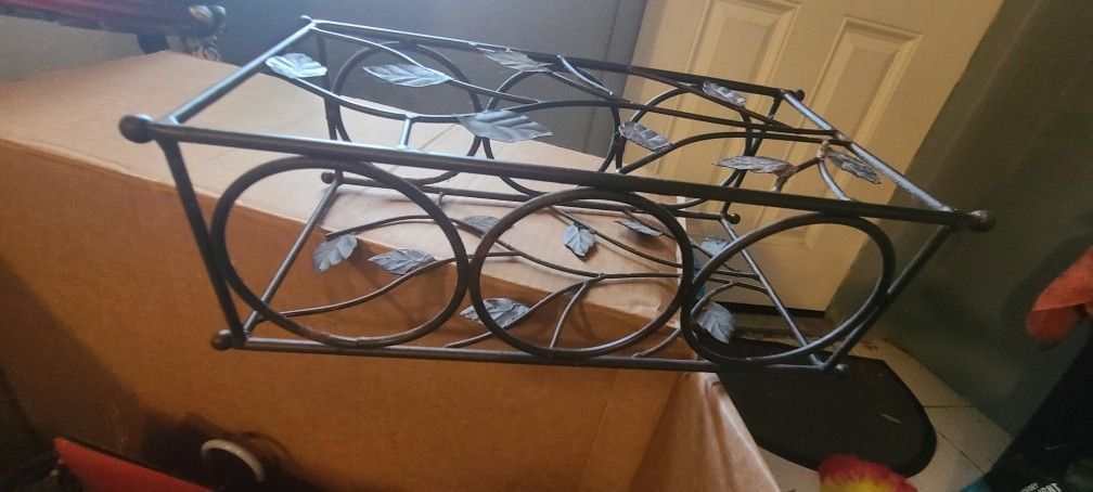 3 Bottle Wine Rack $5