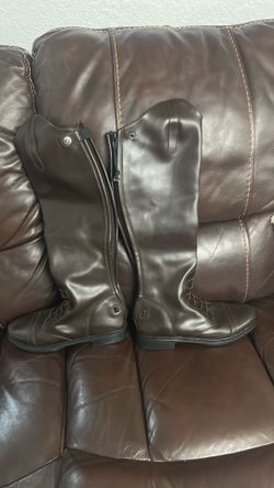 Botas de montar tuffrider de mujer número 9 cuero sintético en excelentes condiciones