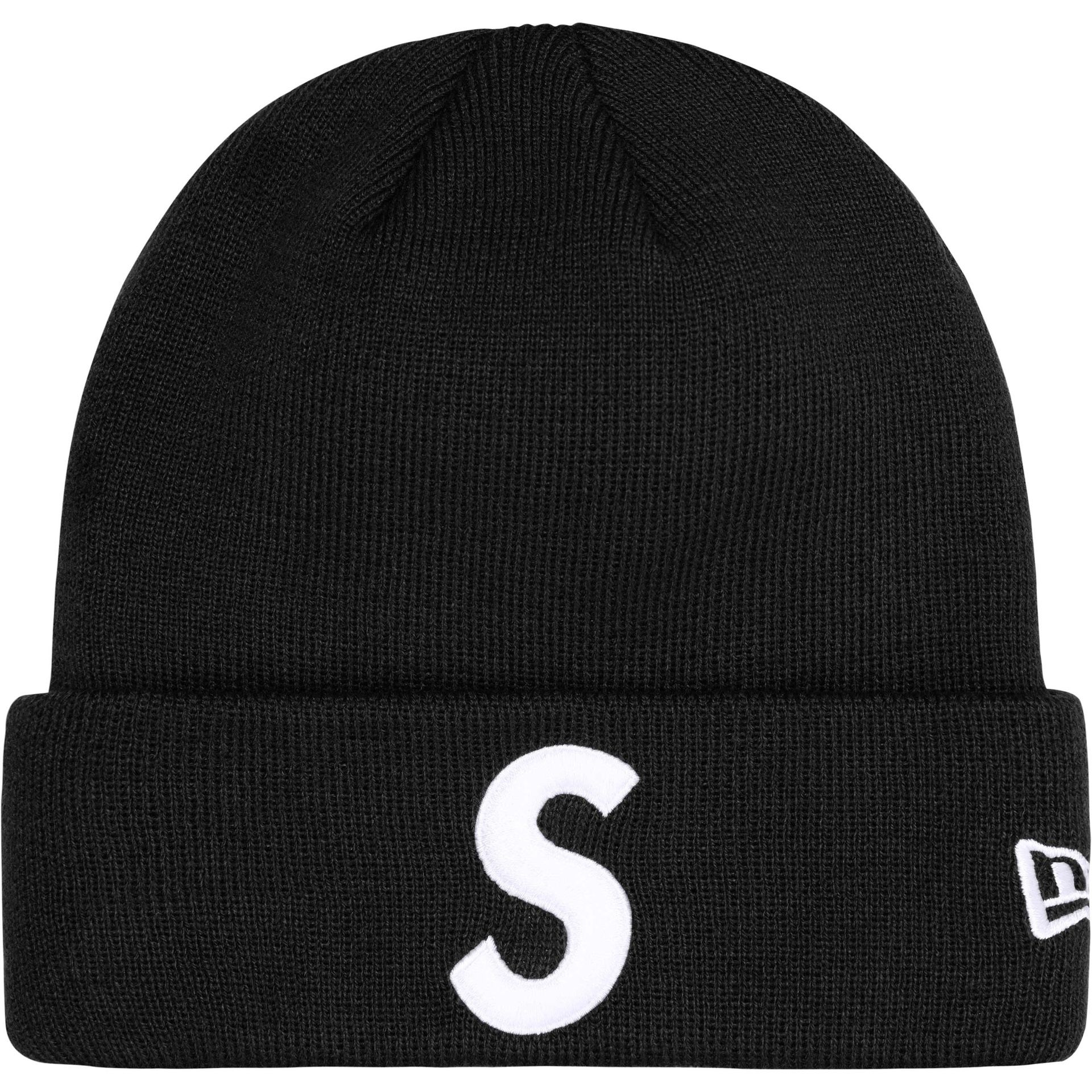 Supreme New Era S Logo Beanie Black FW24