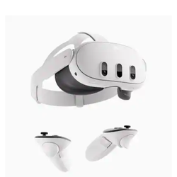 Meta - Quest 3 512GB | Virtual Reality Headset Without Wires — Thirty Percent Sharper Resolution — 2X Graphical Processing - White