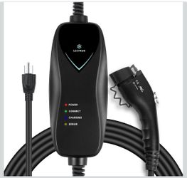 Lectron Level 1 J1772 Charger (WiFi Version) - 110V, 15 Amp, NEMA 5-15 Plug
