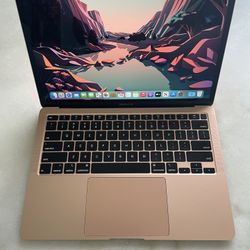 MacBook Air 13 2020 ROSE GOLD 8GB 256GB 1 Year Warranty Delivered 