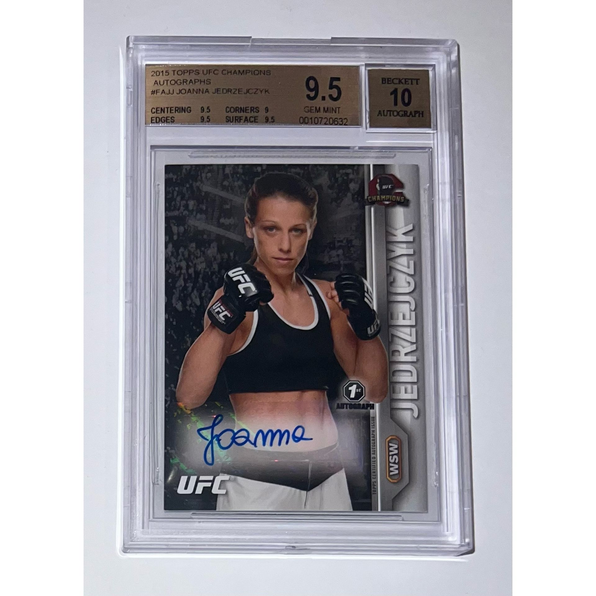 UFC Champions 2015 Joanna Jedrzejczyk