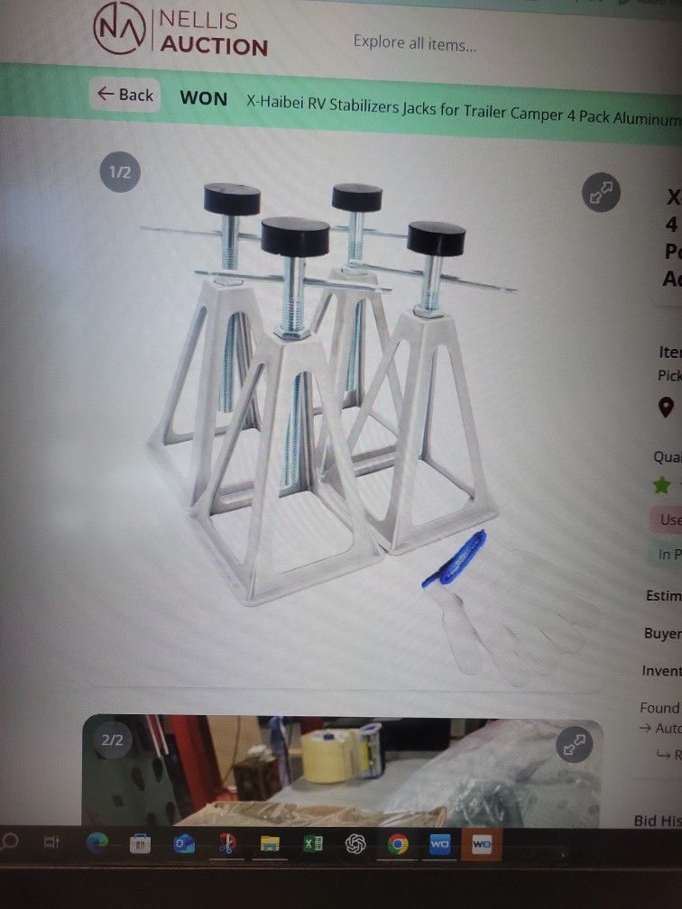 X-Haibei RV Stabilizers Jacks For Trailer Camper