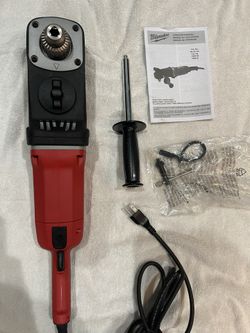 Milwaukee 13 Amp Corded 1/2 in. Super Hawg Hole Hawg Right Angle