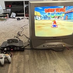 RCA 19" TV with 4 Head VCR Combo Retro Gaming CRT 4HeadsSFX Collectible