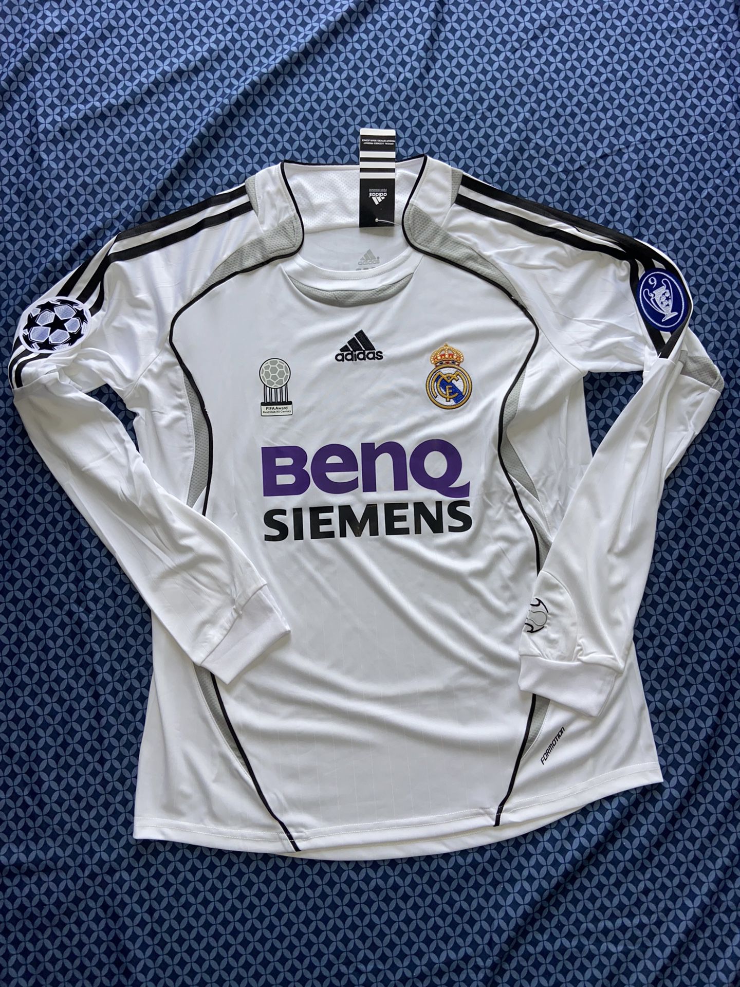 Jersey Soccer Real Madrid Ronaldo Camiseta Fútbol Playera Size S M L