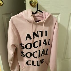 ASSC Pink Reverse Hoodie (small)