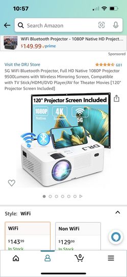 Used Only Once- Great Projector