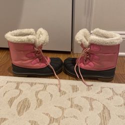 Snow Boots - Girls Size 2. $10 or Best offer