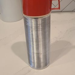 Vintage Thermos King Seeley Stainless Steel Pint Vacuum Bottle #2284