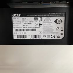 ACER COMPUTER MONITOR