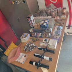 Flea market resale opportunity. Please read description. BMW and motorcycle parts. Collectibles