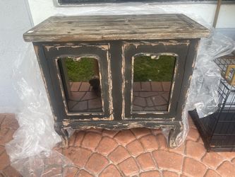 Rustic cabinet