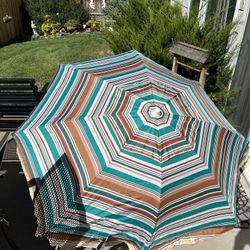 Umbrella Strips (fold) Multi Strips Green  $38