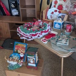 Wide Variety Of Christmas Decorations! All Mint Condition?