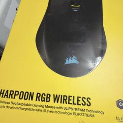 Corsair Harpoon Wireless RGB Lightweight FPS/MOBA Gaming Mouse – 10,000 DPI – 6 Programmable Buttons – Low-Latency Bluetooth – iCUE Compatible – PC, M