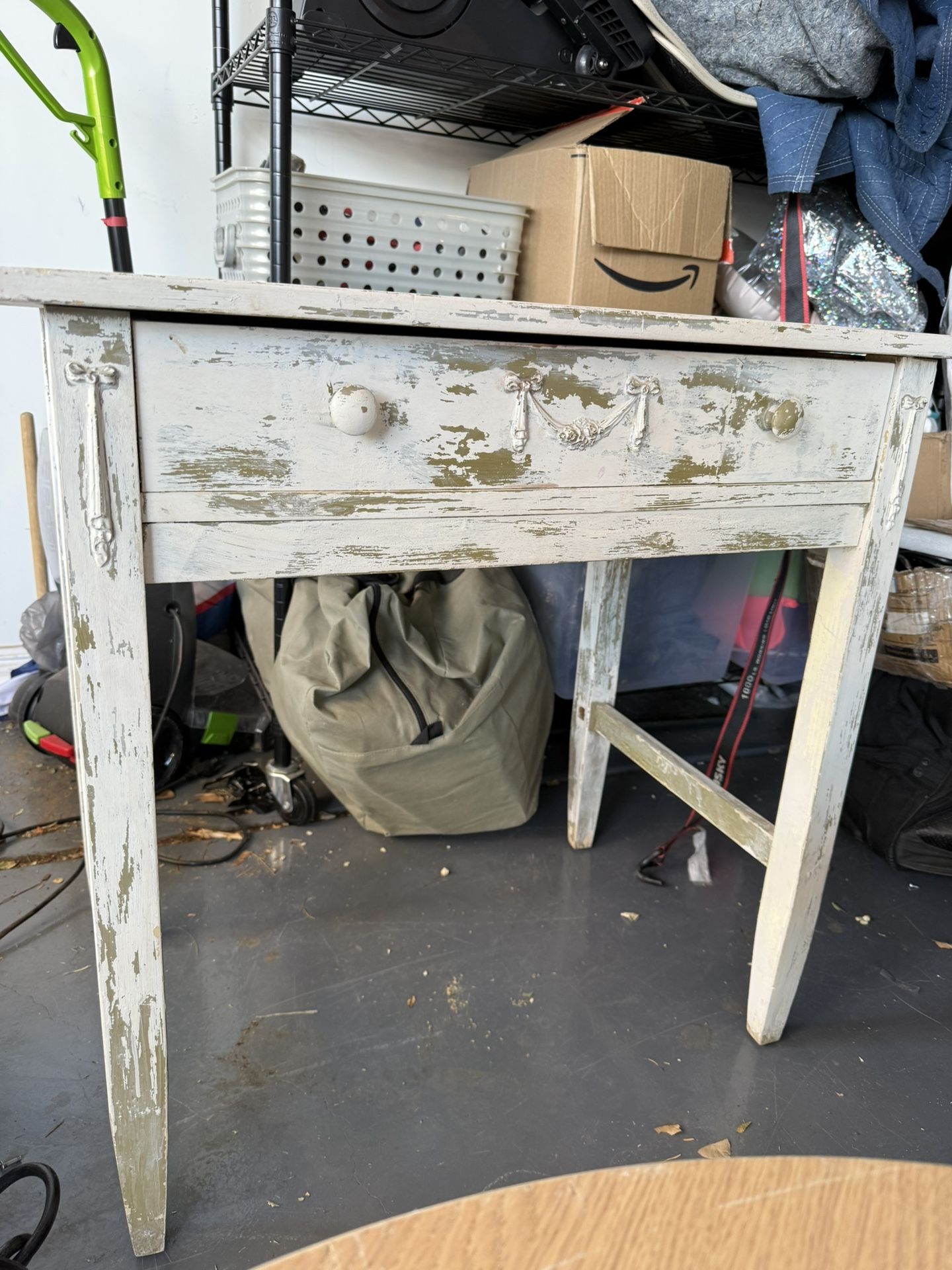 antique desk or side table