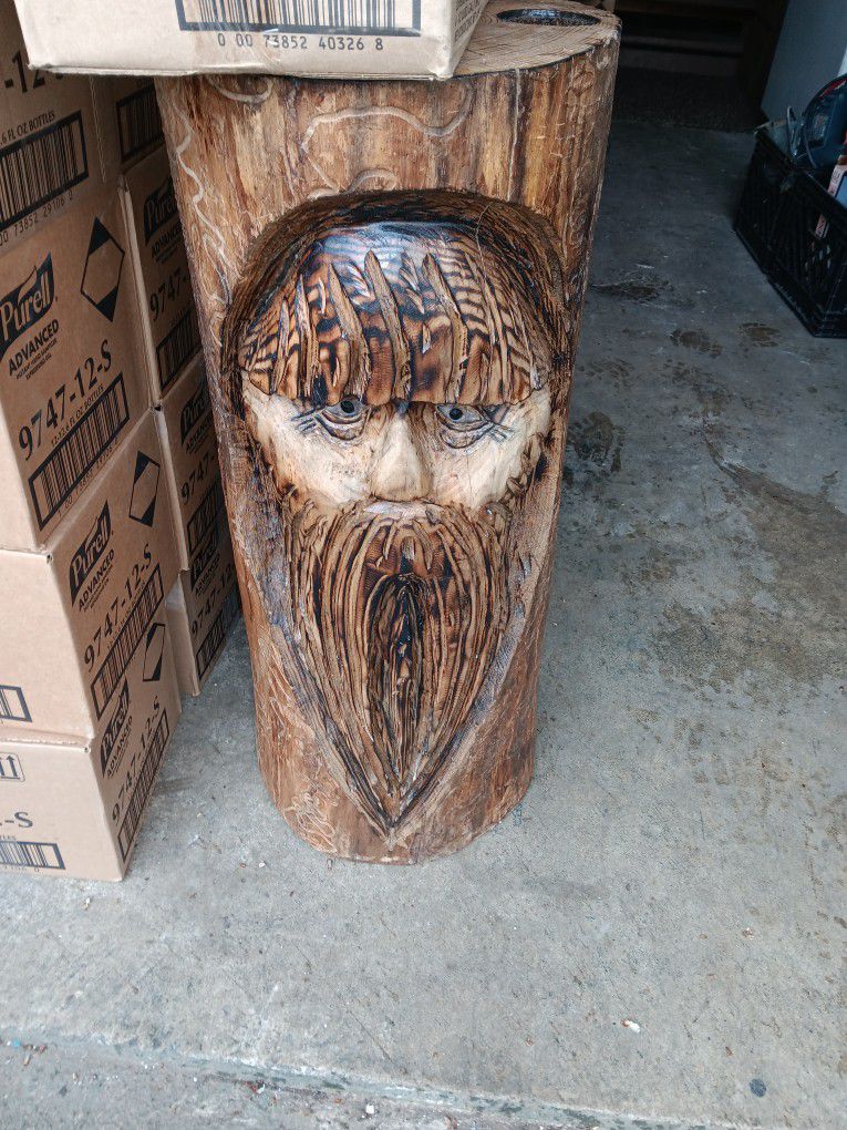 Carved Log (WIZARD )