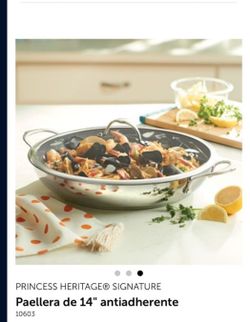 Princess House Cacerola / Paellera Antiadherente 14"